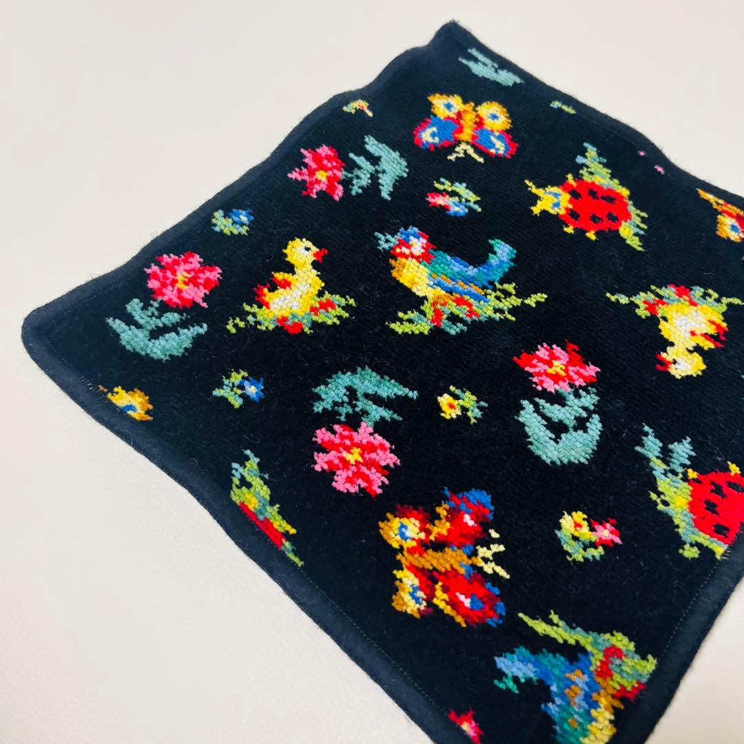 新品未使用ꫂ ၴႅၴ‪*. FEILER フェイラー ハイジ 花柄 タオルハンカチ