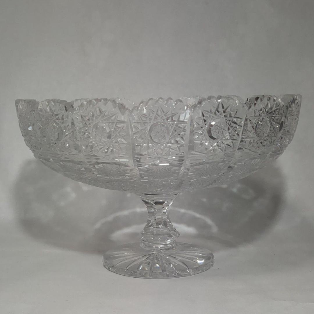 ボヘミアンクリスタル フルーツボウル コンポート クリスタルグラス 盛