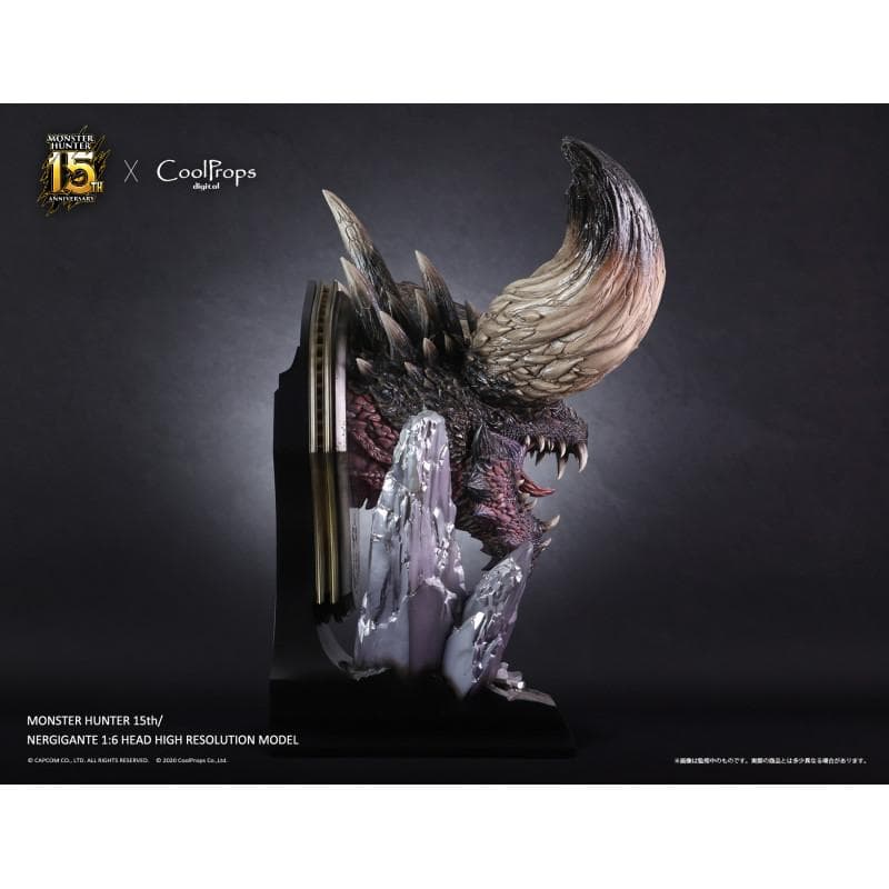 【新品】フィギュア モンスターハンター ネルギガンテ 1/6 ヘッドモデル