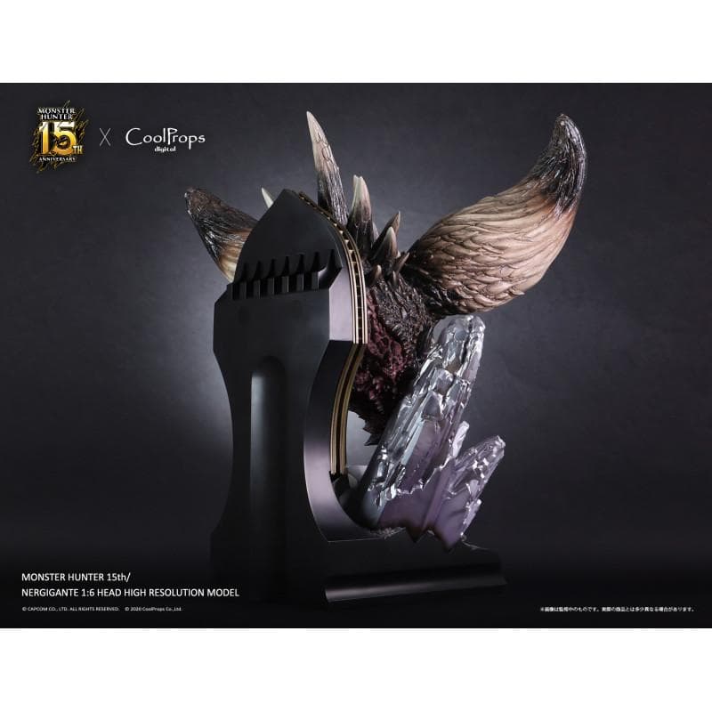 【新品】フィギュア モンスターハンター ネルギガンテ 1/6 ヘッドモデル