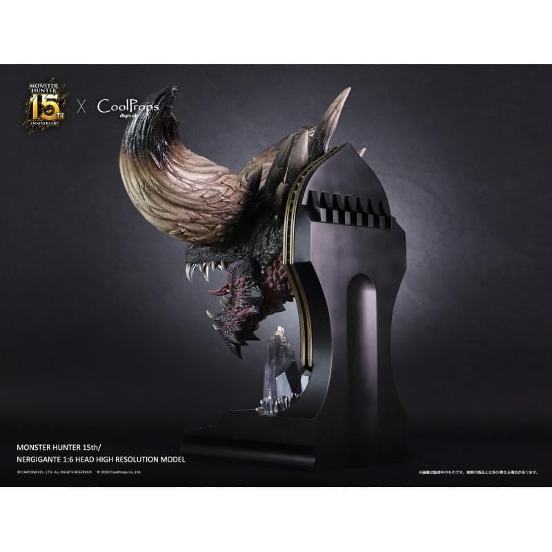 【新品】フィギュア モンスターハンター ネルギガンテ 1/6 ヘッドモデル