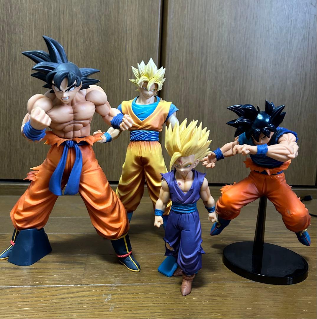 ドラゴンボール孫悟空フィギュア4体セットまとめ売り