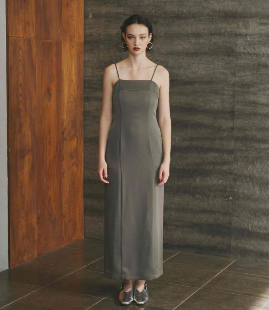 《新品タグ付》ANDRESD タフタチュールベストセットドレス