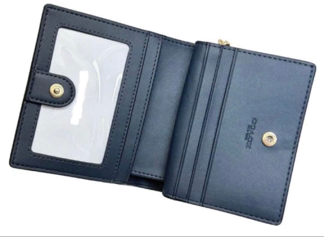 COACH チェリー柄 二つ折り財布 CZ347 - メルカリ