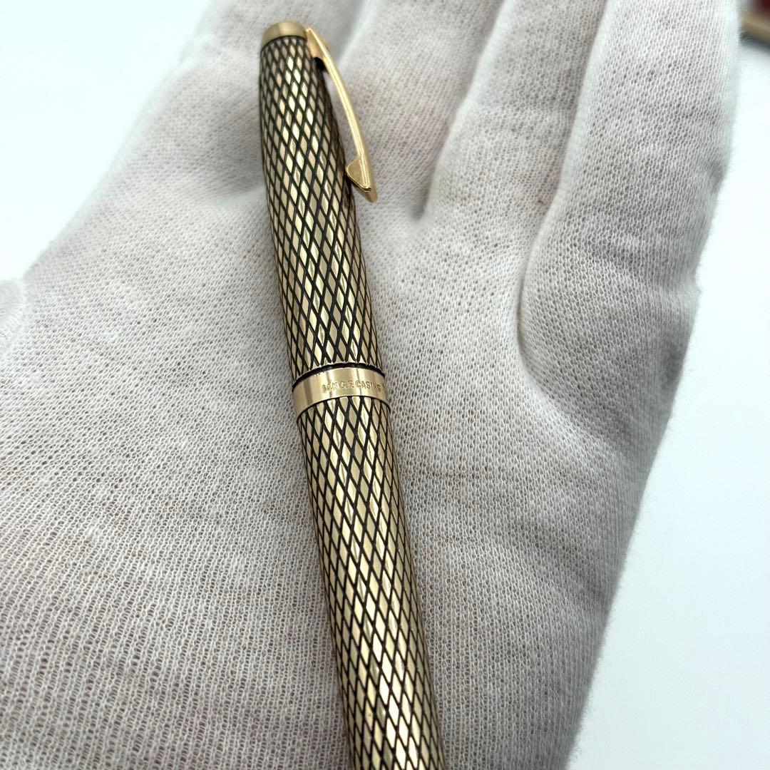 SHEAFFER シェーファー 万年筆 ソボリン ゴールドフィルド 14K