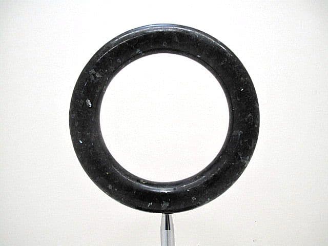 天然大理石×ステンレススチール モニュメント モダンアート オブジェ