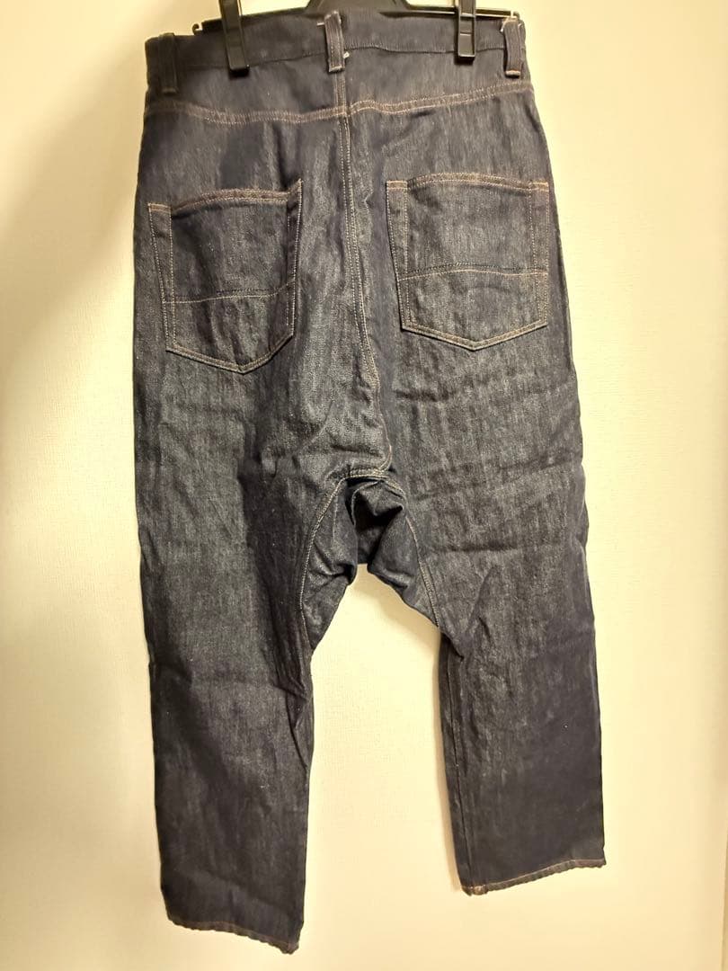 MB サルエルパンツ　サルエルデニム　インディゴ　Sサイズ