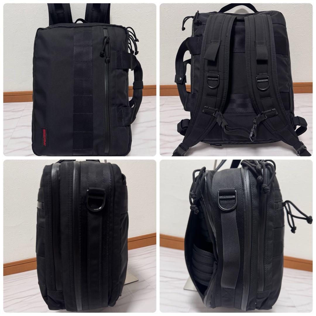 極美品✨ブリーフィング 3way ビジネスリュックTR-3 S MW WP 黒