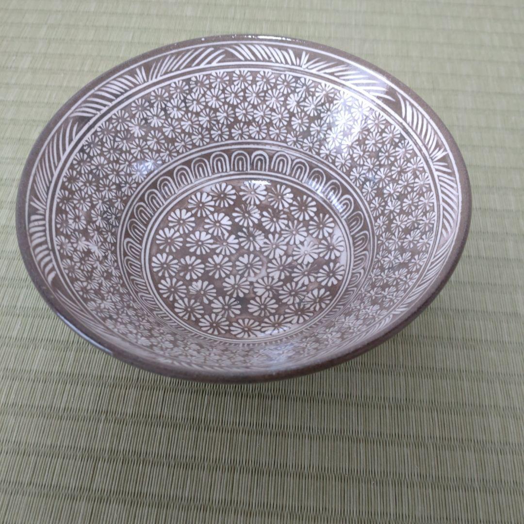 値下げ】駕洛窯 三島茶碗 清水日呂志