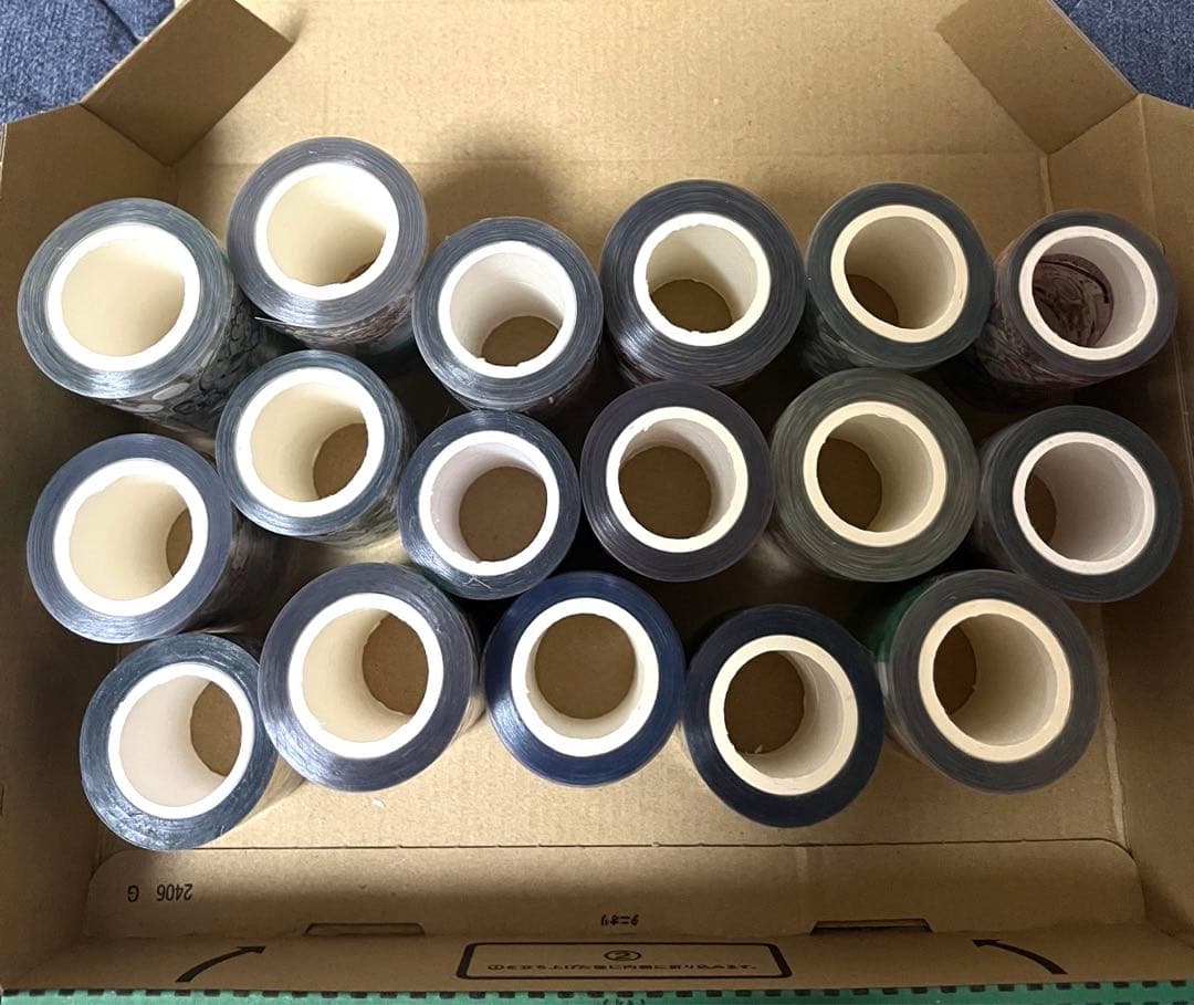 ⑤PETテープ　まとめて　マスキングテープ　海外　女の子　花