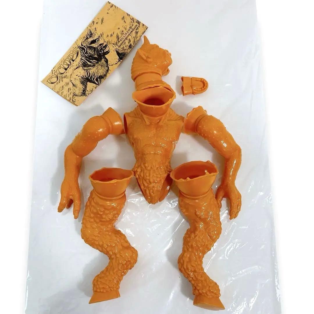 ビリケン サイクロプス ソフビキット ガレキ サイクロプス＆サイクロプスⅡ（ビリケン）ガレージキット完成品2体