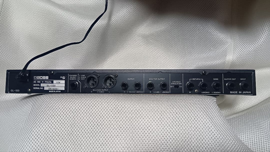 BOSS GL-100 アナログプリアンプ スピーカーシミュレーター