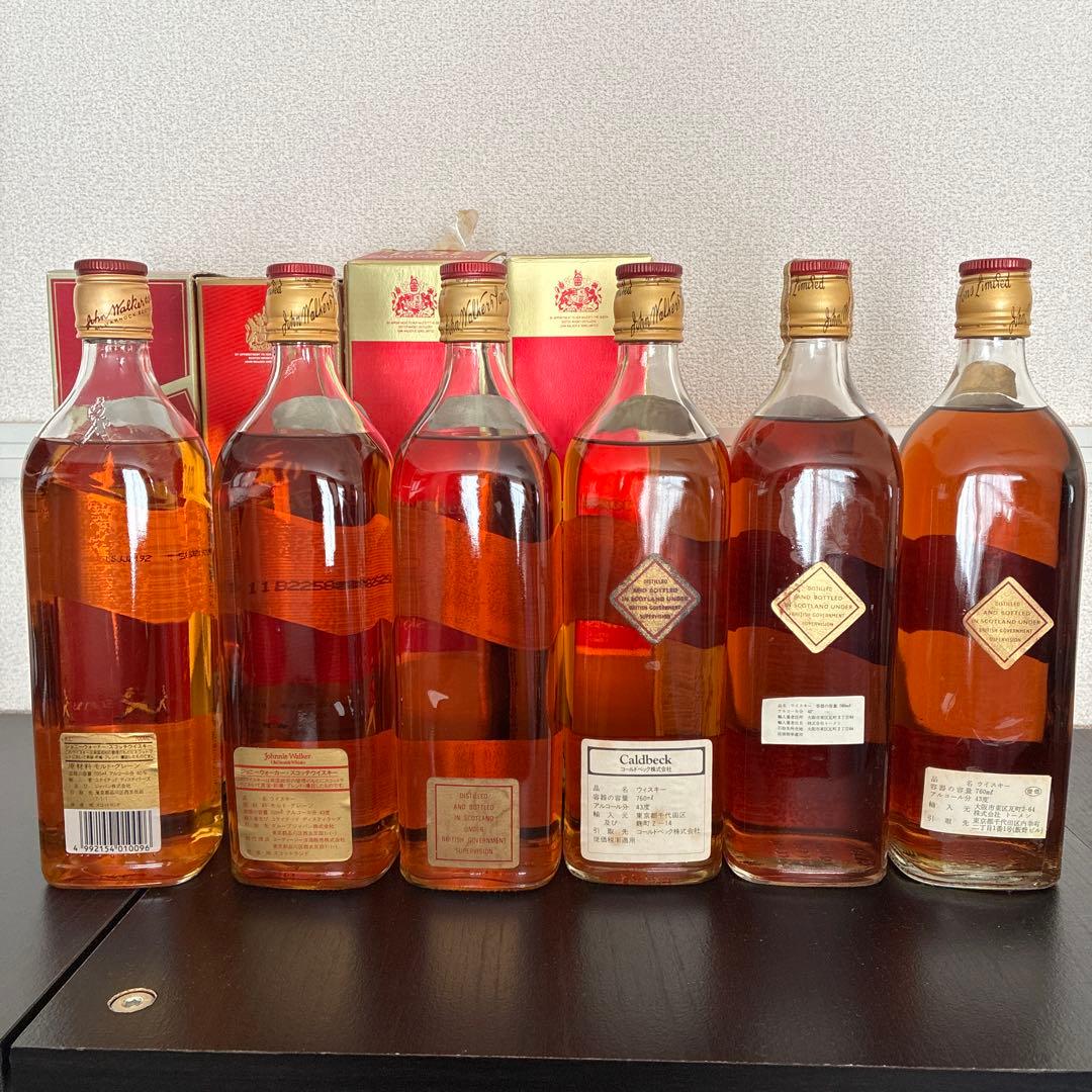 Johnnie Walker Red Label 6本セット