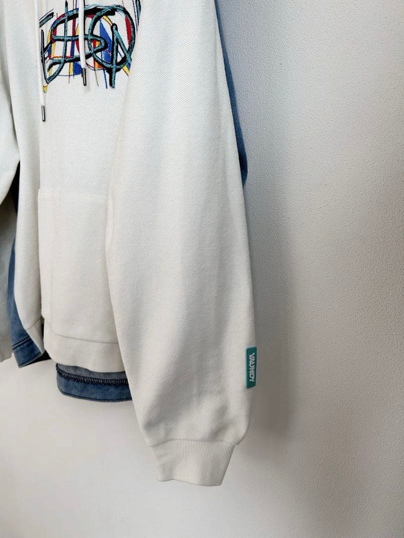 Vaundy FUSION L バウンディ　白　パーカー