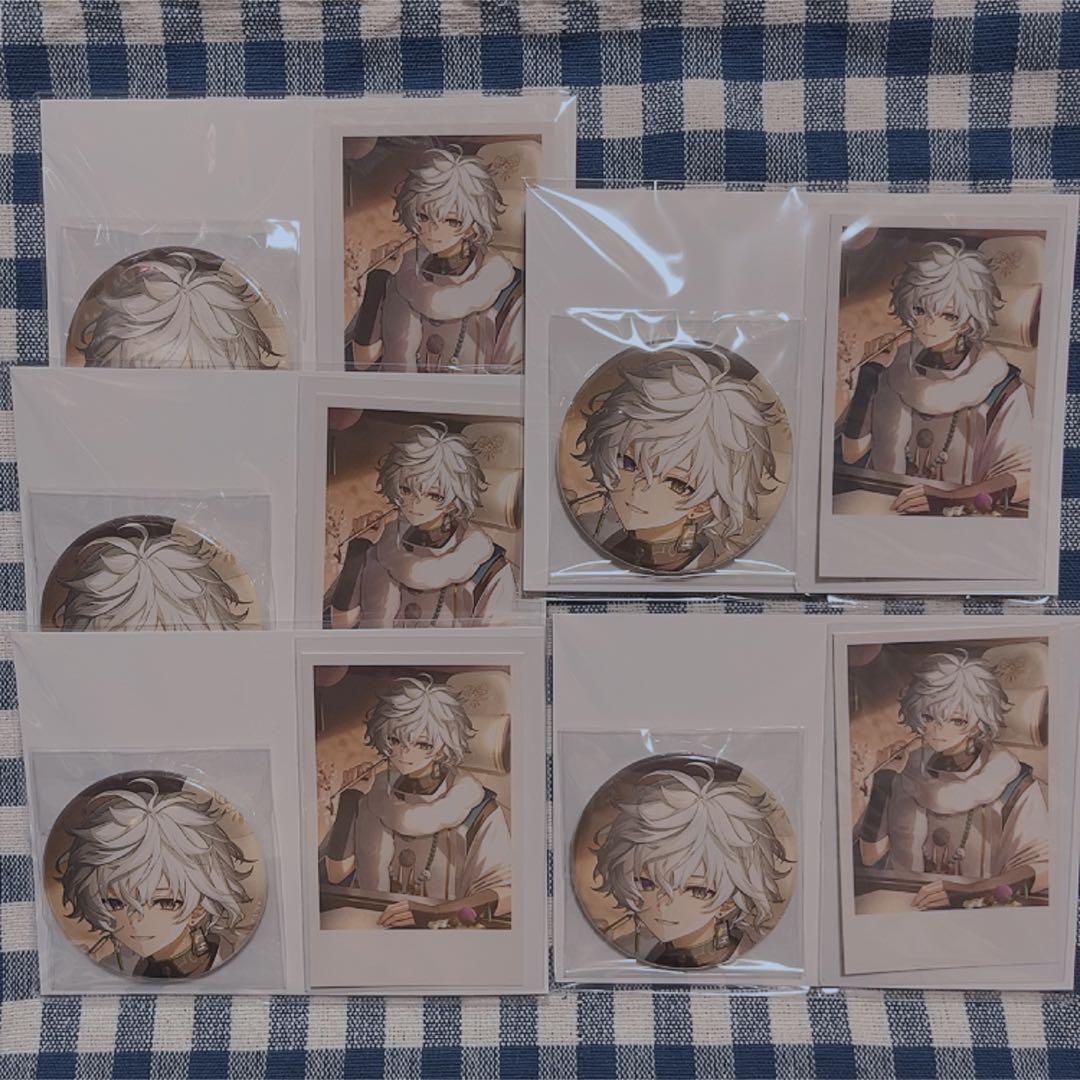 にじさんじ 叢雲カゲツ 誕生日グッズ 2025 缶バッジ チェキ にじさん