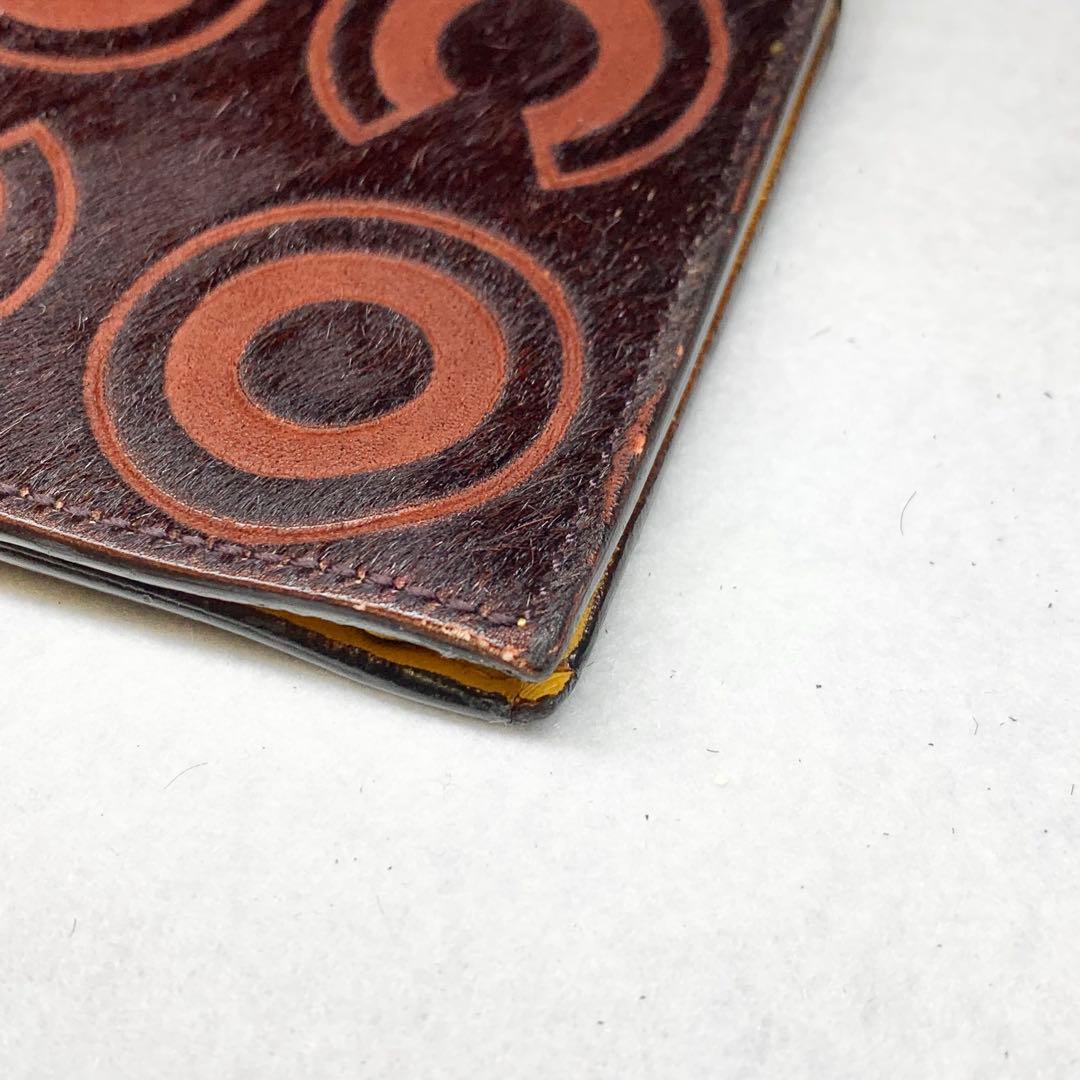 希少 CHANEL ケース ココマーク ハラコ レザー キーリング