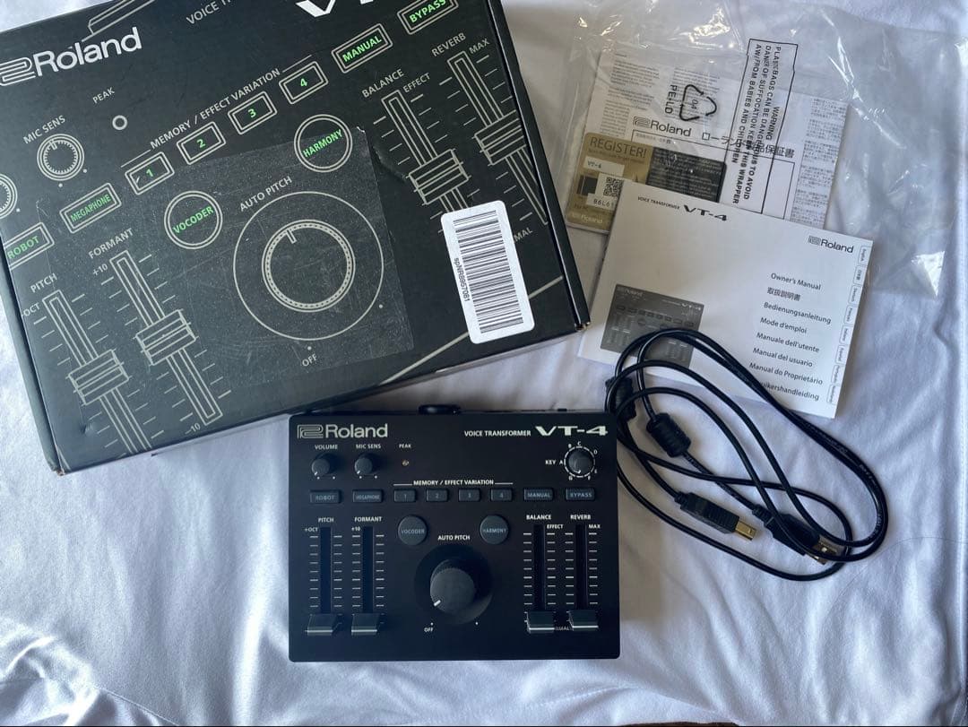 【動作確認済み】Roland VT-4 Roland VT-4レビュー（forバ美肉） – アトリエシンクレア