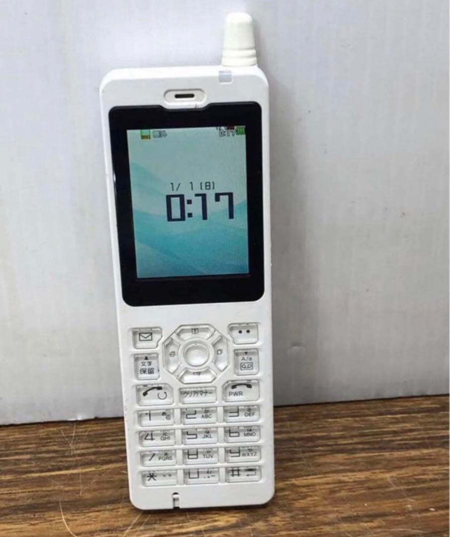 willcom WX01JR 日本無線 PHS JRC白ロム 電池あり送料無料 - メルカリ