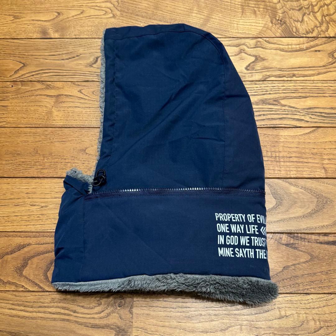 EVILACT ネックウォーマー ネイビー