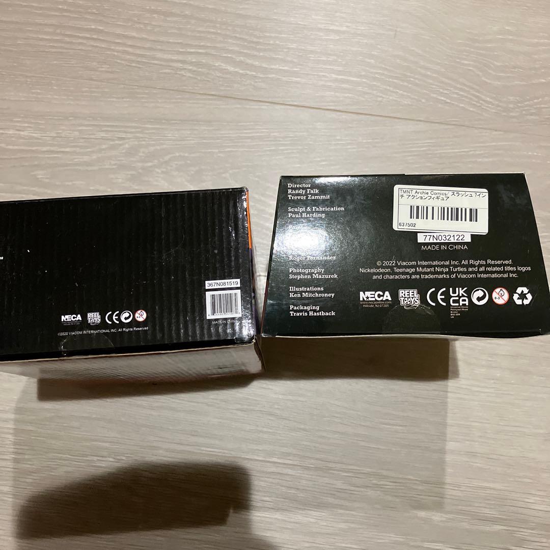 NECA ネカ タートルズ スラッシュ2体セット 開封品