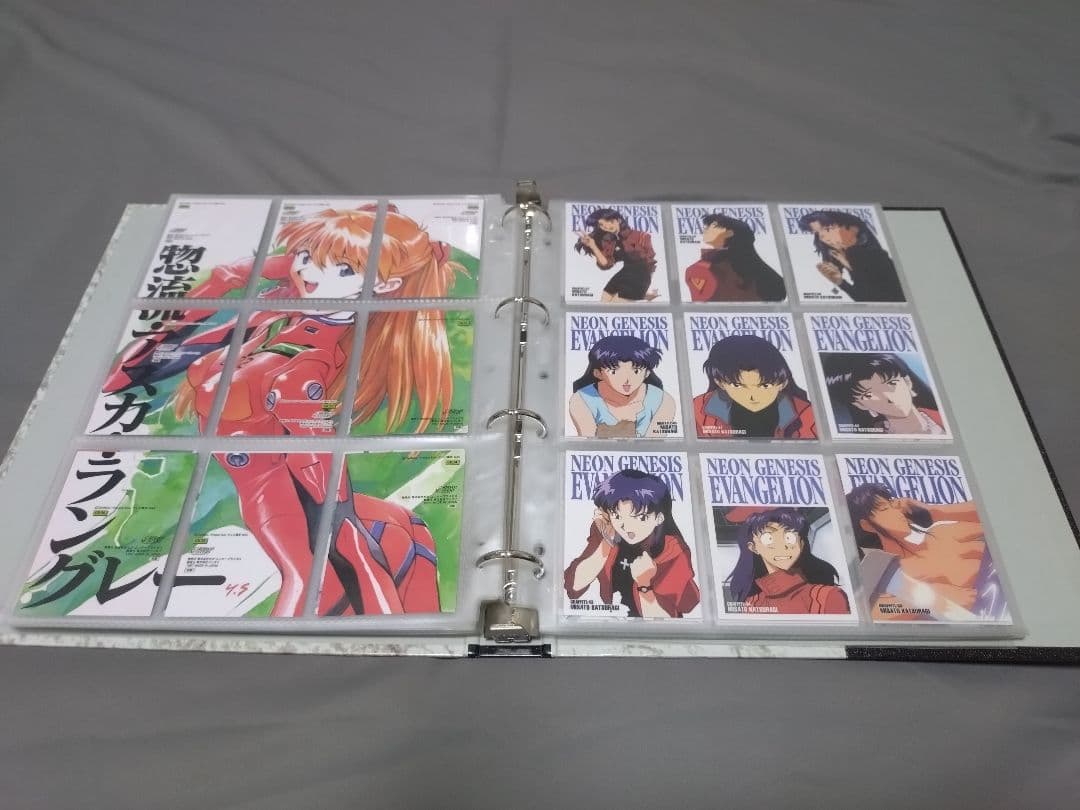 カードダスマスターズ新世紀エヴァンゲリオン第一集＆第二集初版