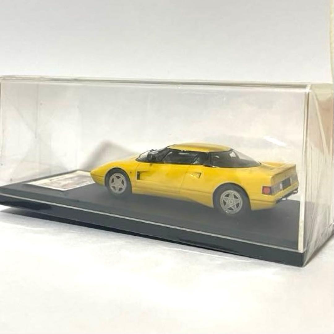 柏*二様 1/43 フェラーリ　408　4RM 　1987　イエロー