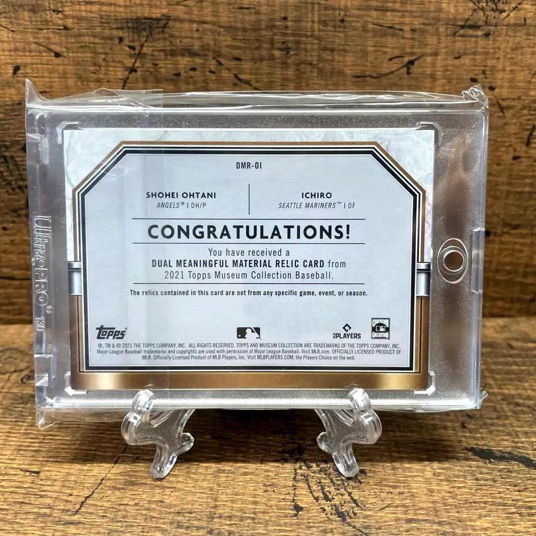 激レア！イチロー 大谷翔平 パッチカード topps ichiro ohtani