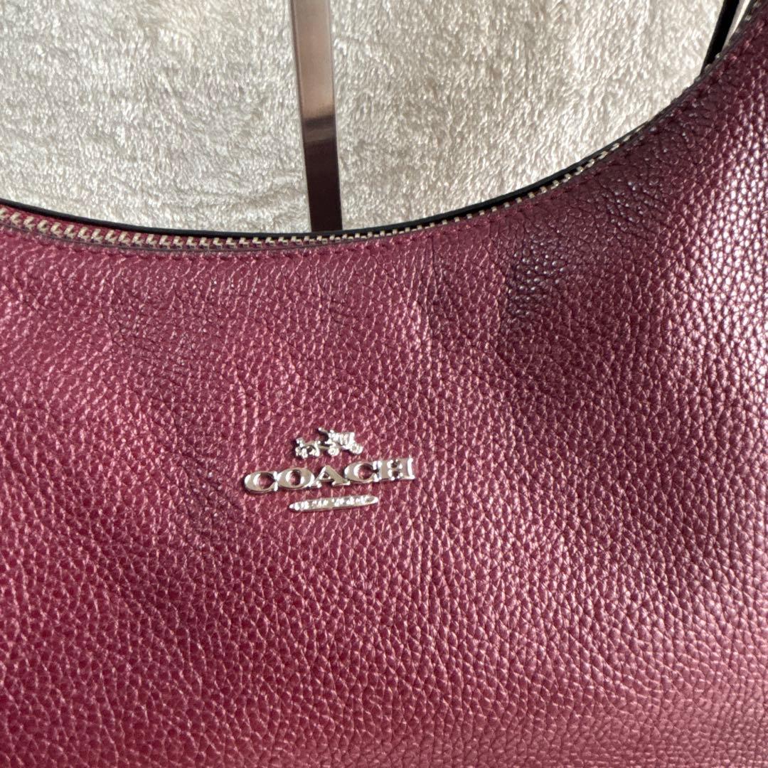 miiコーチ ショルダー バッグ レザー2way ワンショルダー 肩掛け