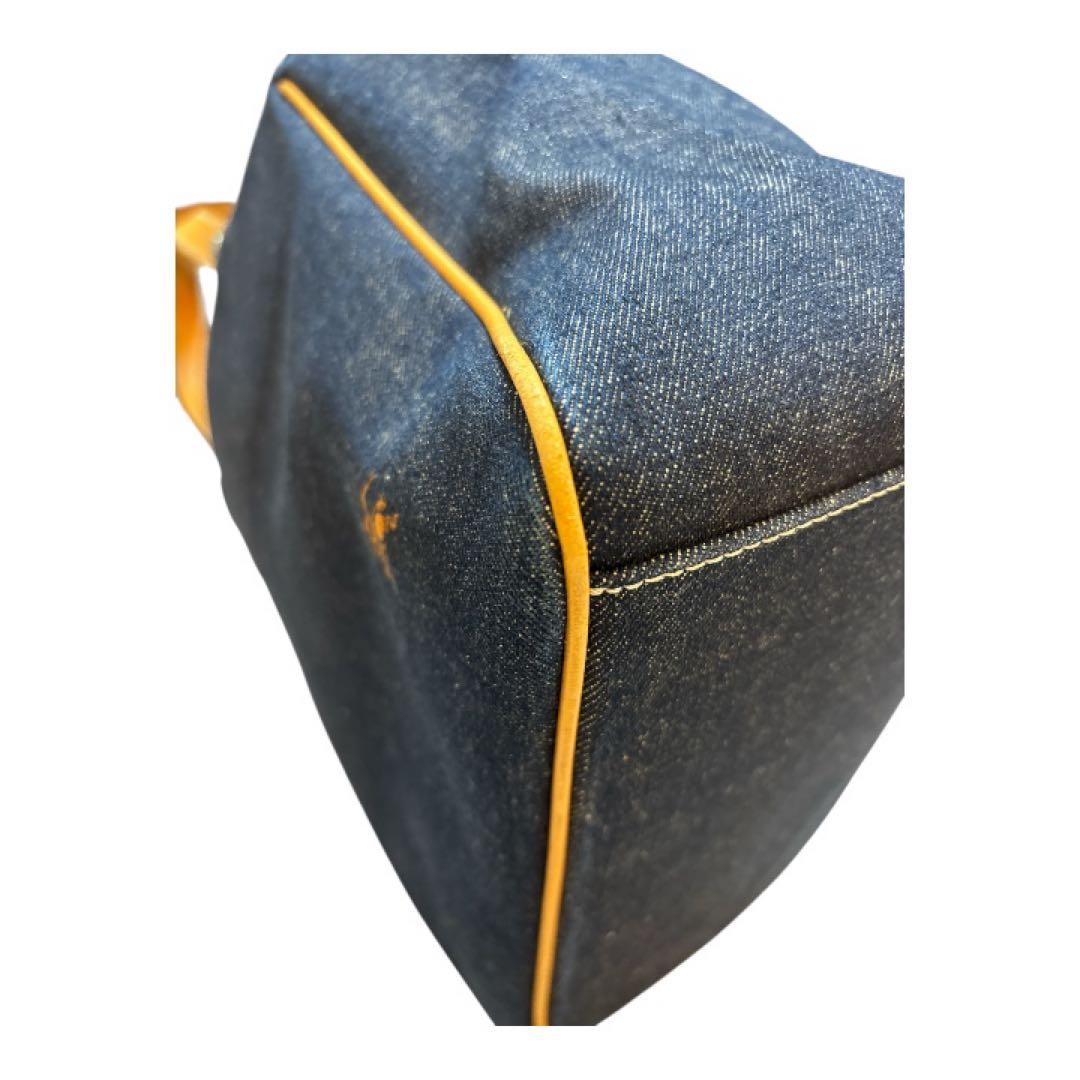 ☆美品 バーバリー ロンドン ブルーレーベル ハンドバッグ デニム トート☆