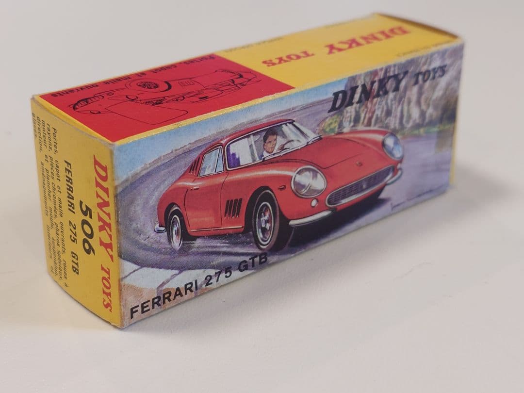 ミニカー DINKY No.506 FERRARI 275 GTB