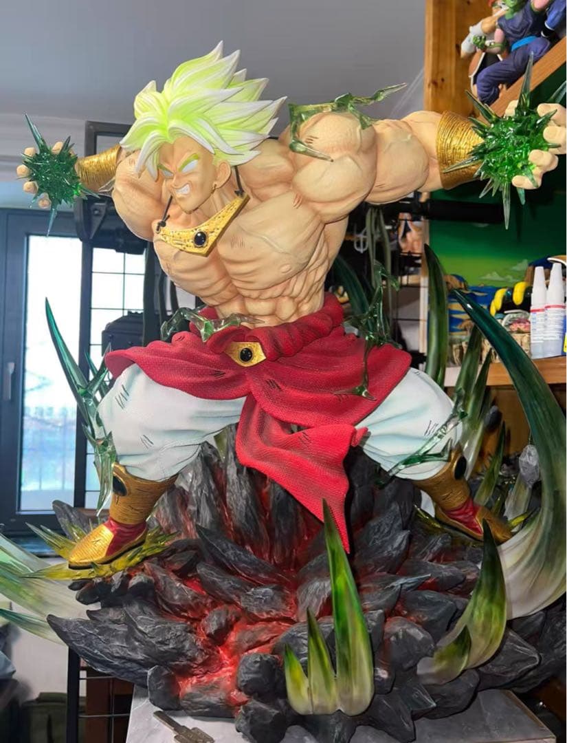 ドラゴンボール ブロリー ガレキ ガレージキット スタチュー X④⑧