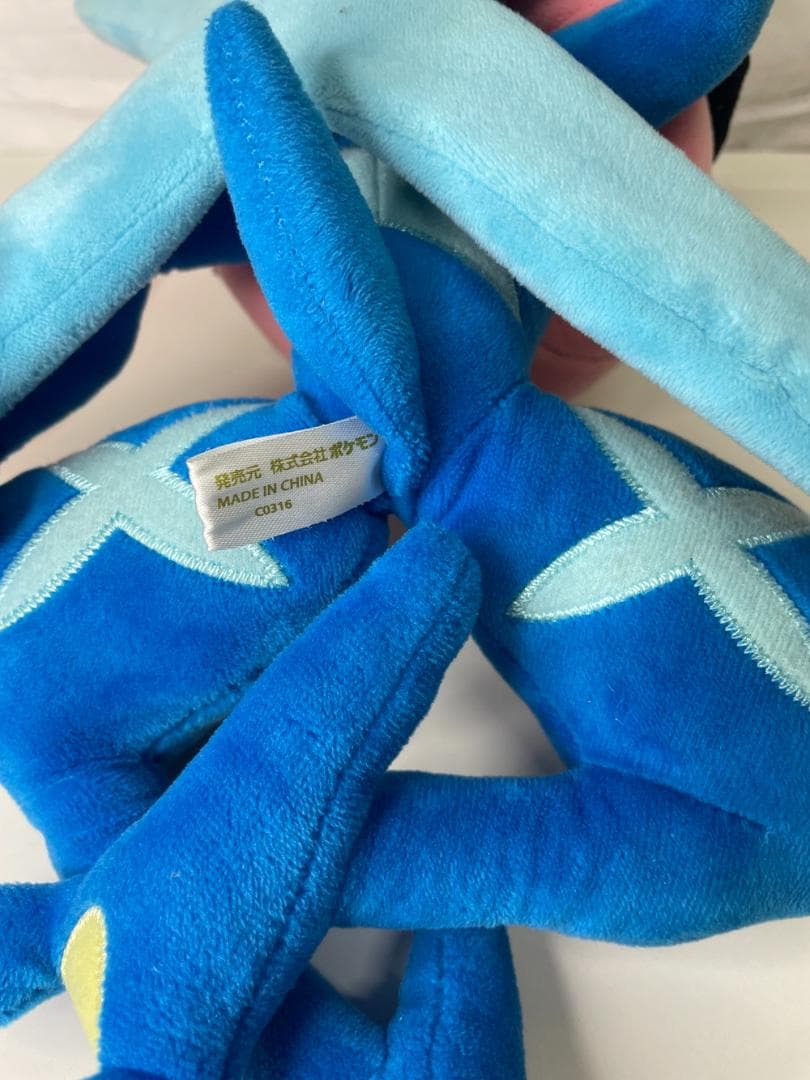 ◆ポケモンサトシゲッコウガポケモンセンター限定 2015 ぬいぐるみ　09027