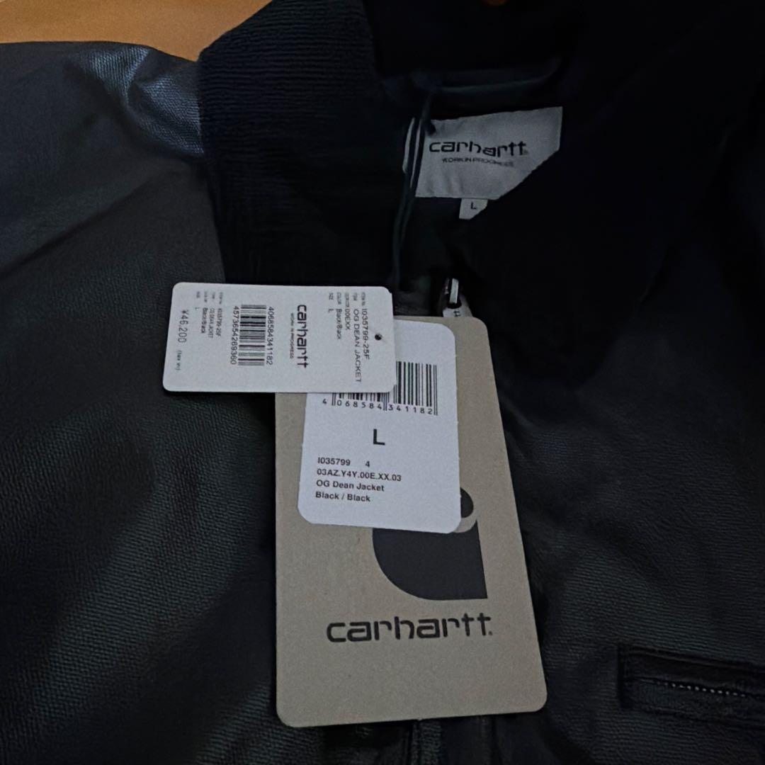 新品 Carhartt JACKET カーハート　レザー　ジャケット　トップス