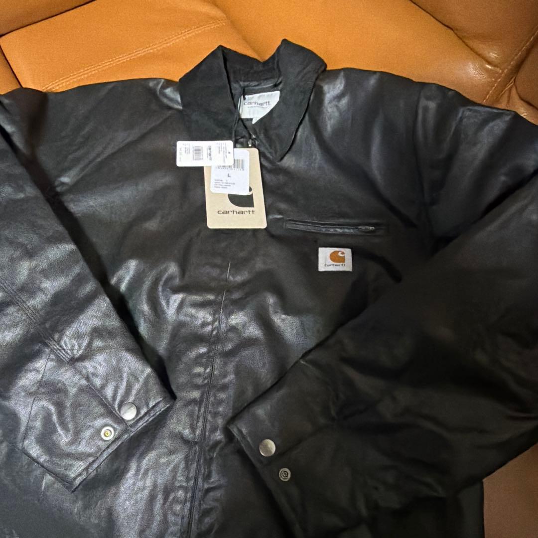新品 Carhartt JACKET カーハート　レザー　ジャケット　トップス