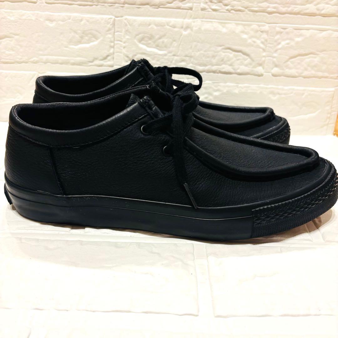 未使用級✨コンバース　モカシン　ブラック　27cm　1sd449