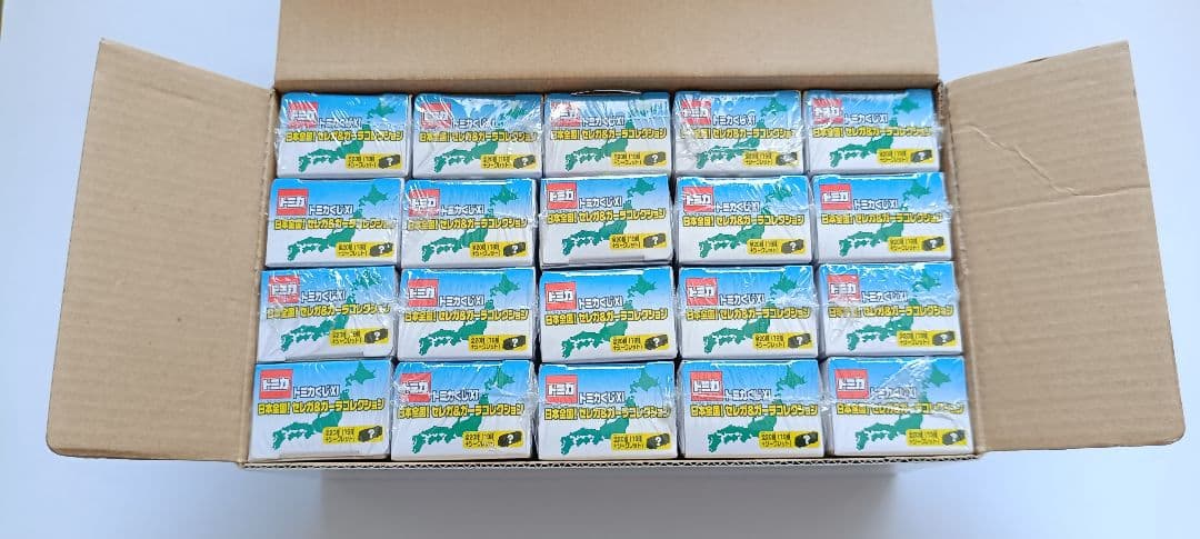 小箱未開封】トミカくじ No.XI 日本全国！ セレガ&ガーラ コレクション