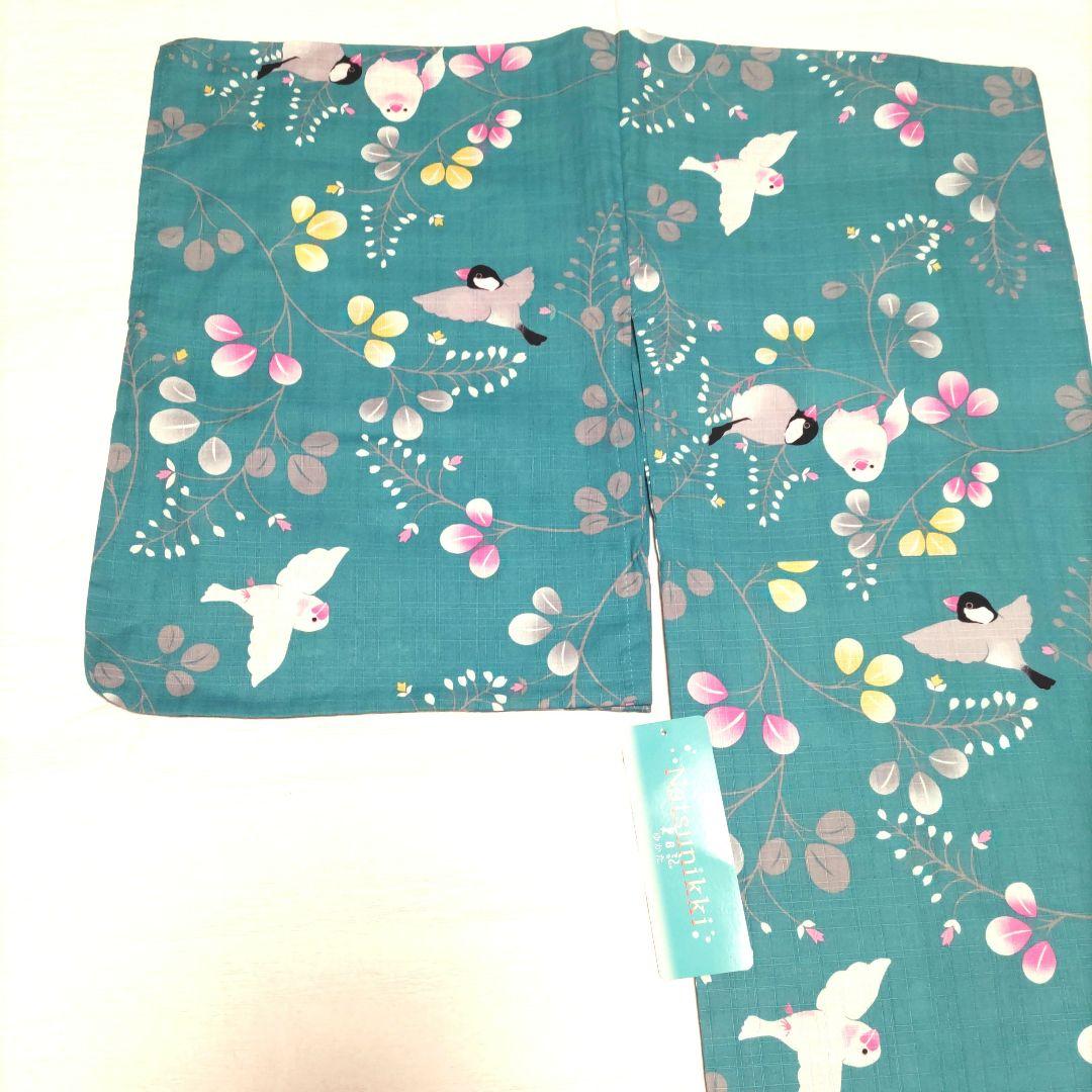 コトリカフェ　小鳥柄　浴衣