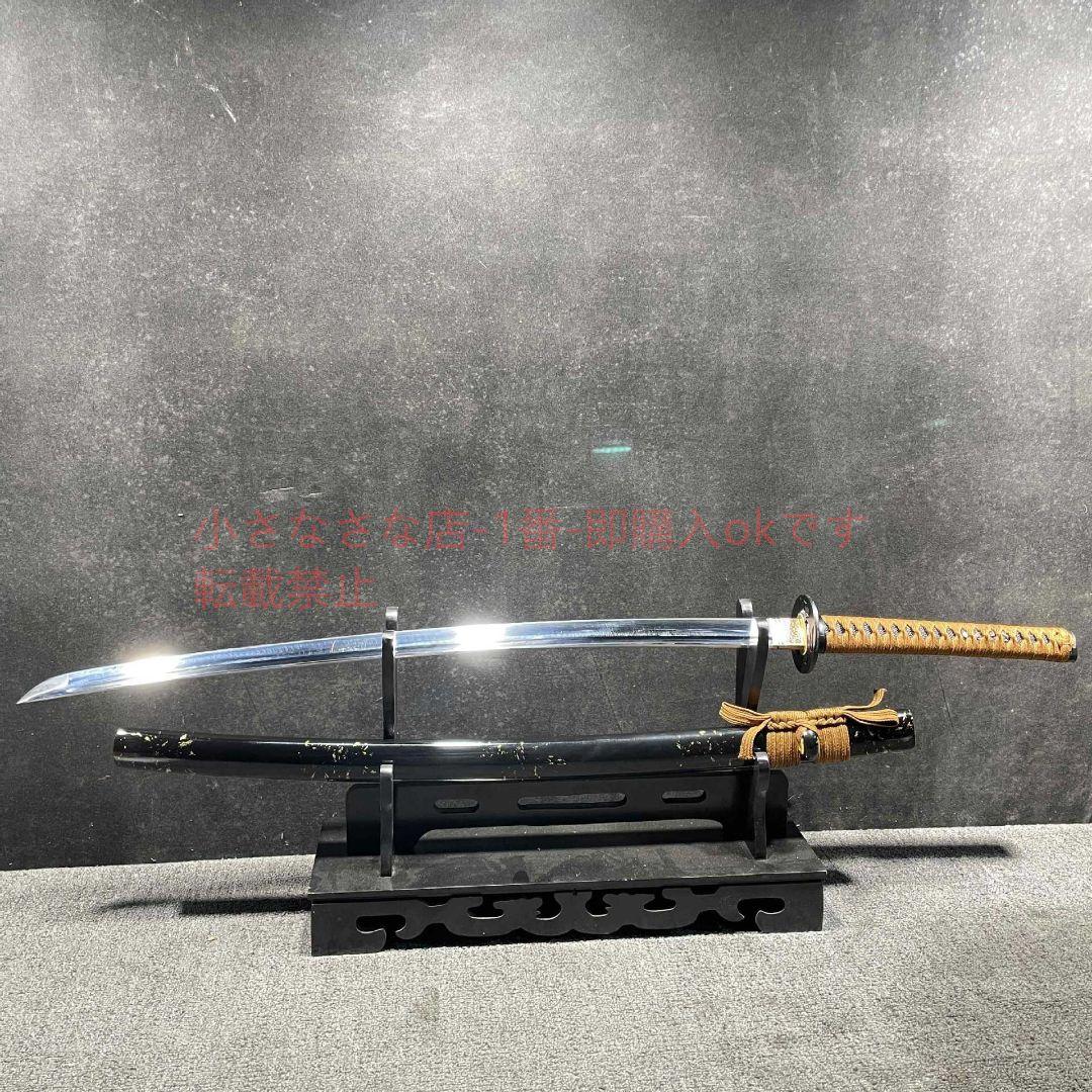 侍刀-耀金墨染 古兵器 武具 刀装具 日本刀 模造刀 居合刀