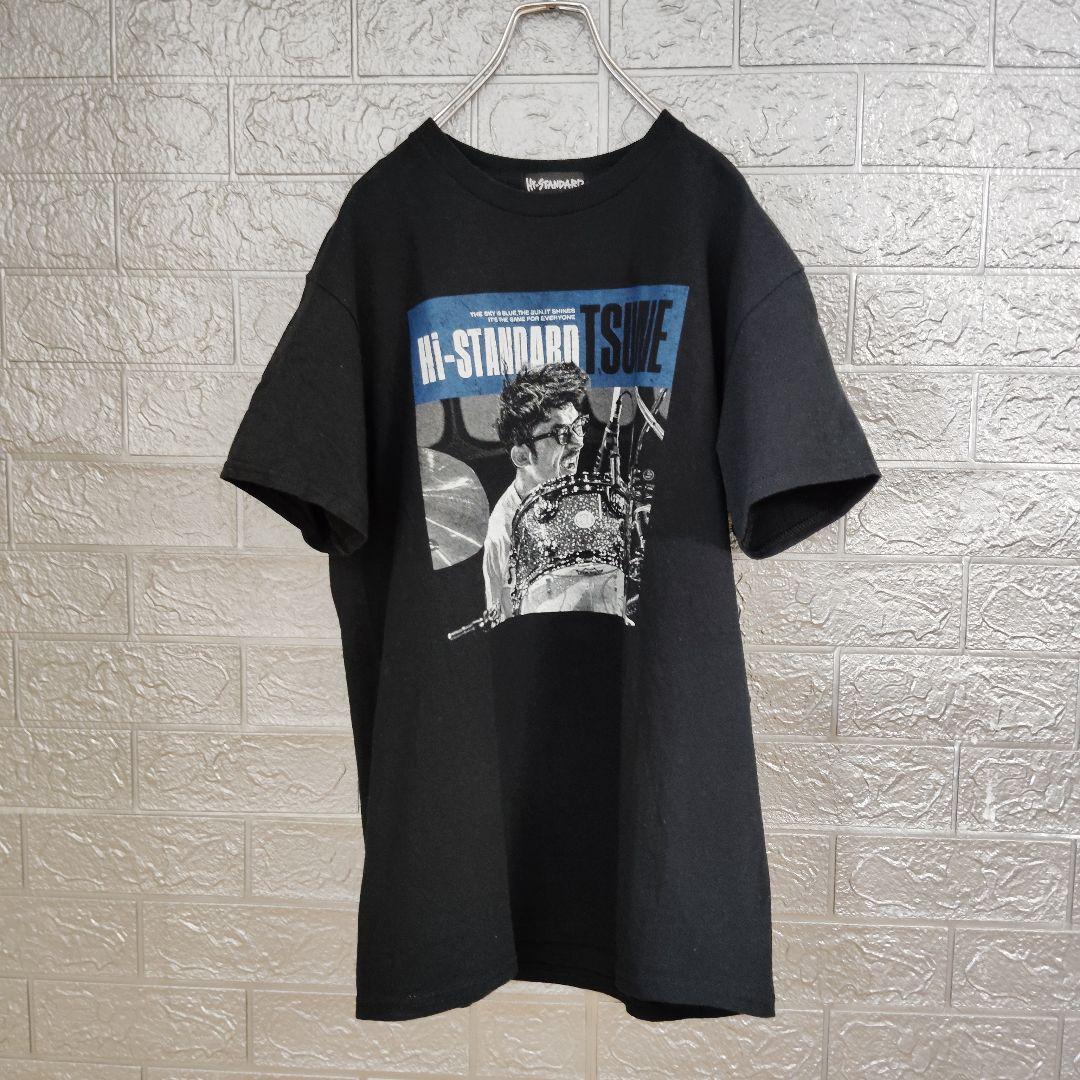 ハイスタンダードHi-STANDARD 恒岡章メモリアルTシャツ黒Mツネ - メルカリ