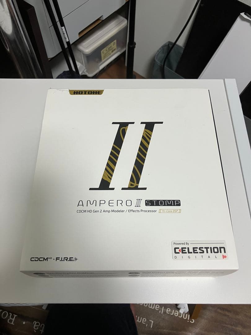 マルチエフェクター HOTONE Ampero Ⅱ Stomp 最新ファーム Hotone Ampero II Stomp マルチエフェクター