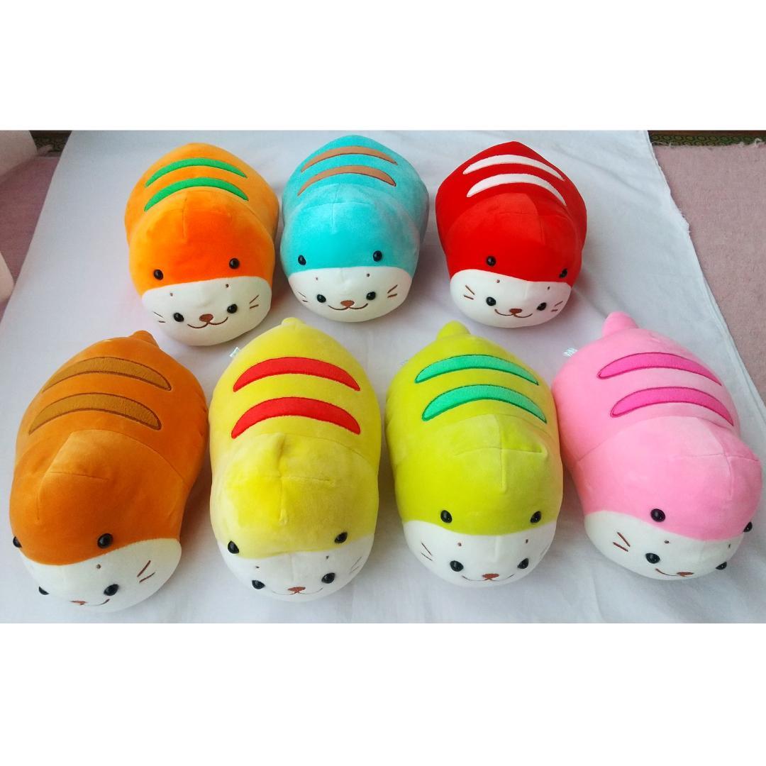 しろたん つちのこたん　つちのこしろたん　ぬいぐるみ　セット　赤　ブルー　黄色