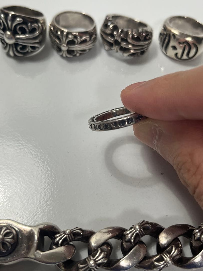 値下!CHROMEHEARTS クロムハーツ 3mmスペーサーUS5.5 12号