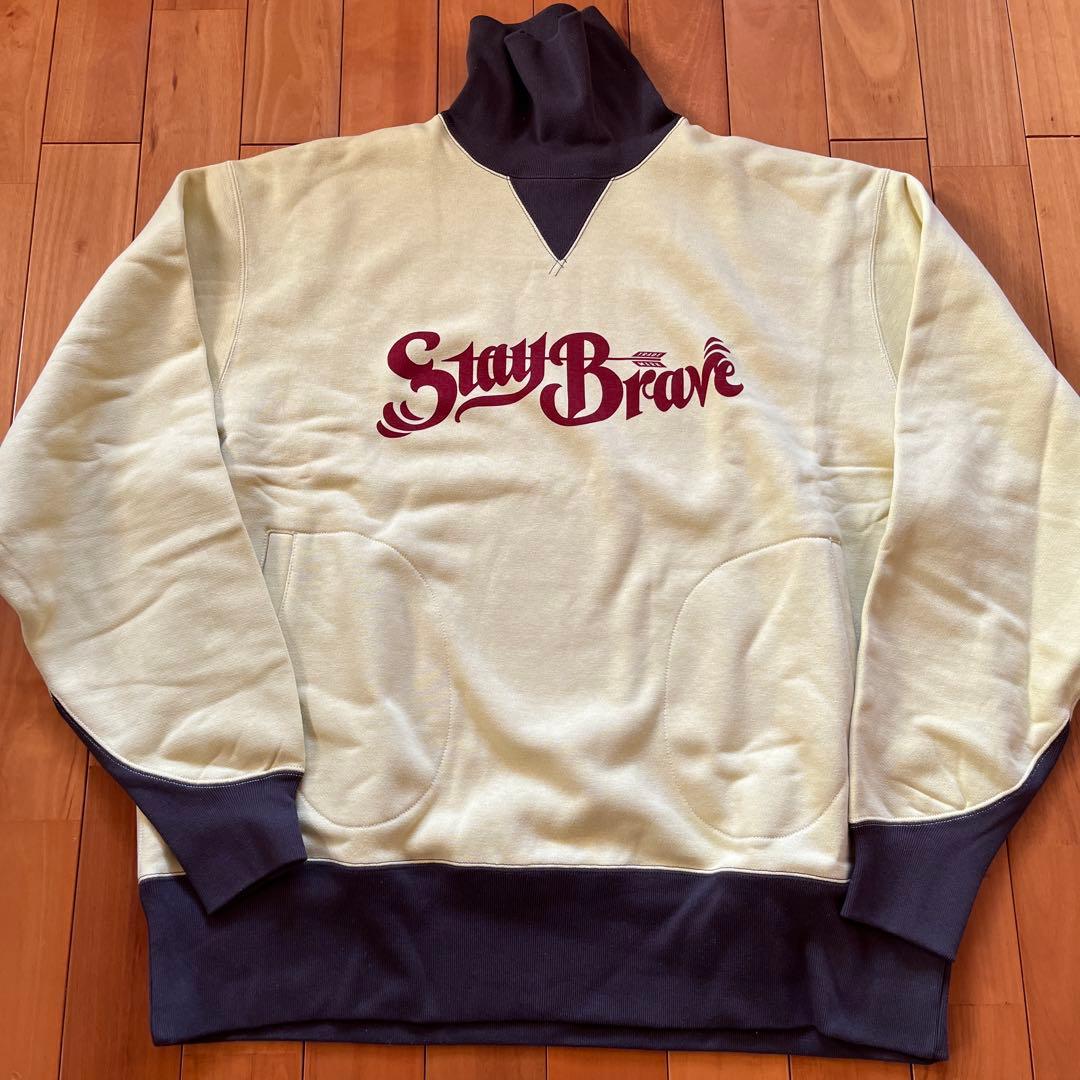 草彅剛 FREEWHEELERS 別注タートルネック Stay Brave XL