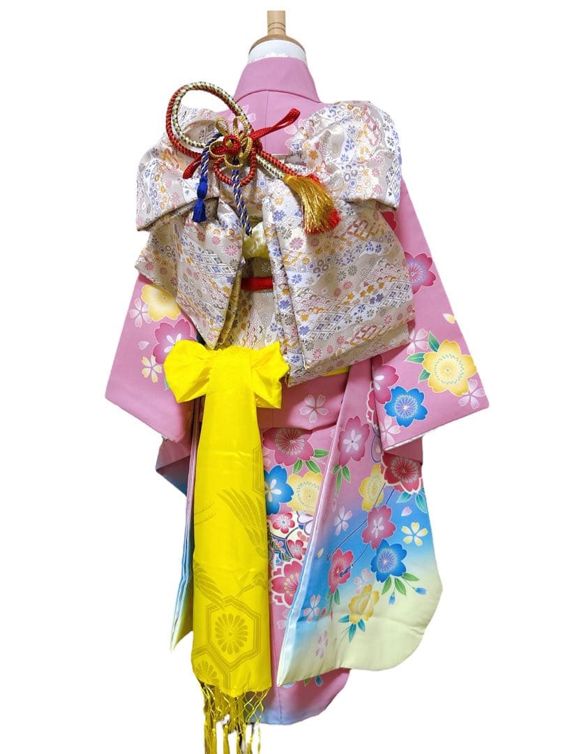 人気カラー♡七五三　7歳　女の子　フルセット　一式　ピンク系