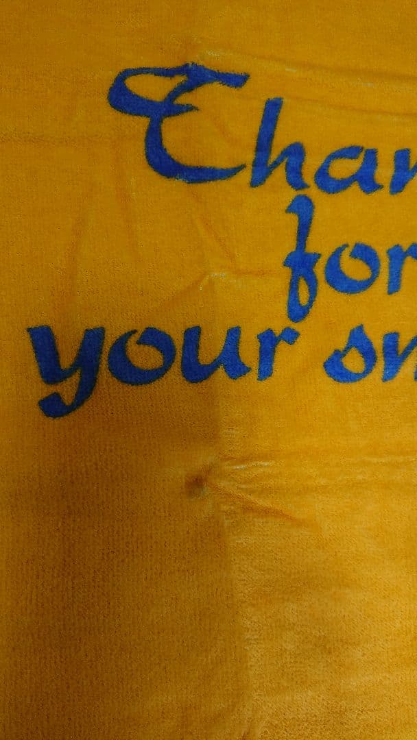 東京ディズニーランドキャスト限定サンクスデー1992年1993年タオル非売品