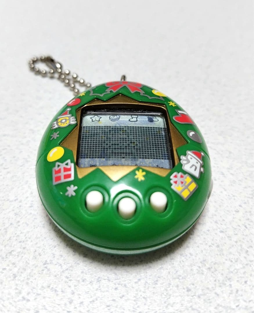 新品】サンタクロっちのたまごっち（緑）