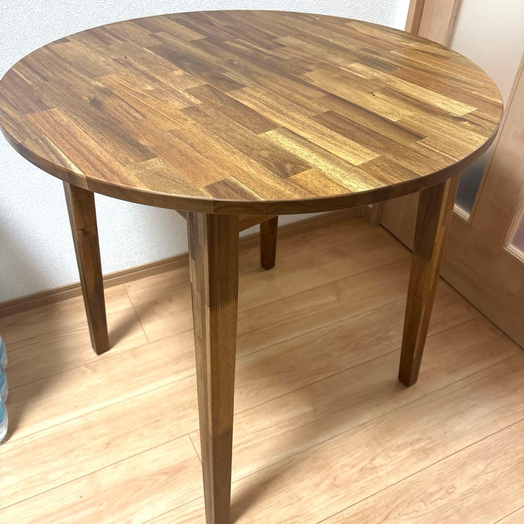 IKEA NACKANÄS ナッカンネース アカシア ラウンドテーブル