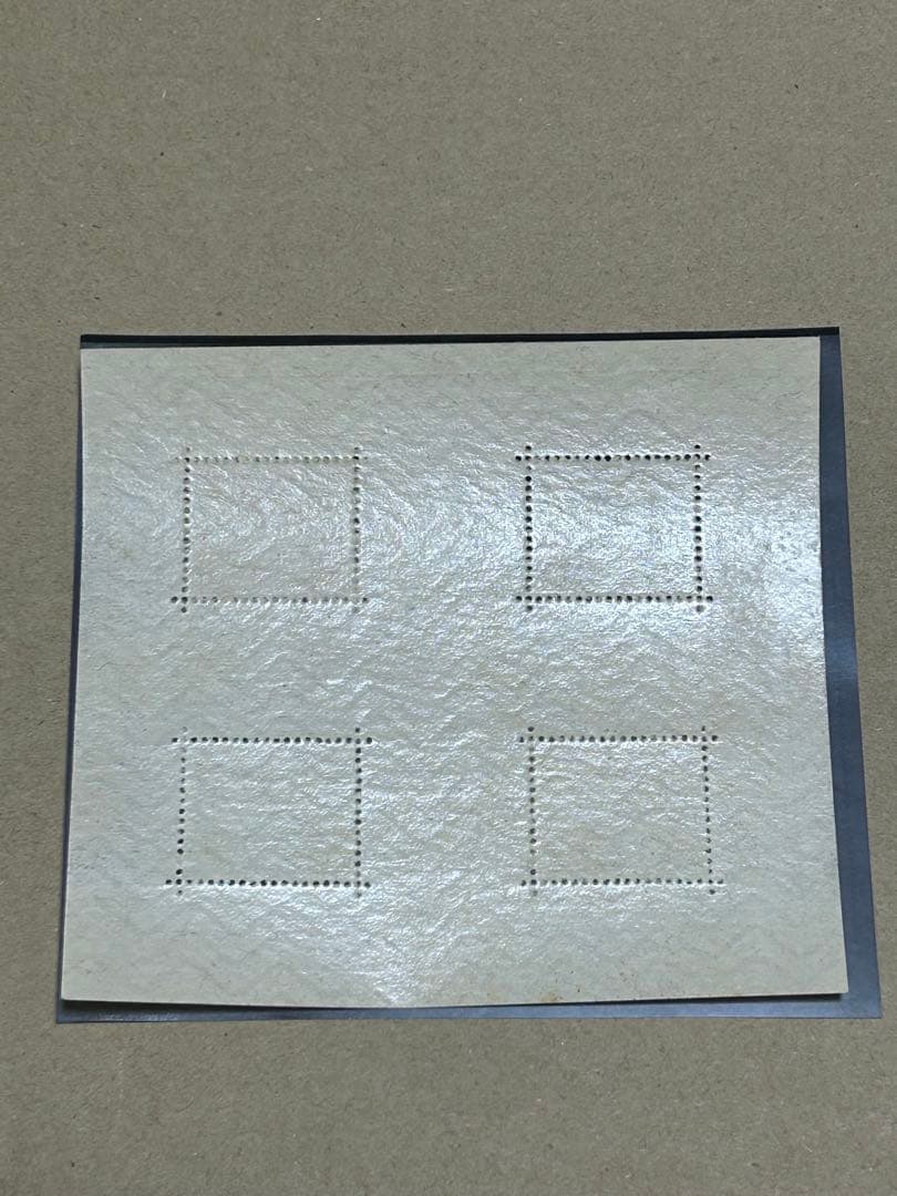 価格未定 昭和9年発行 逓信記念日制定記念 小型シート