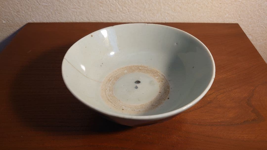 白磁 染付 李朝 朝鮮陶器 古伊万里 染付鉢 アンティーク白磁 古玩 1