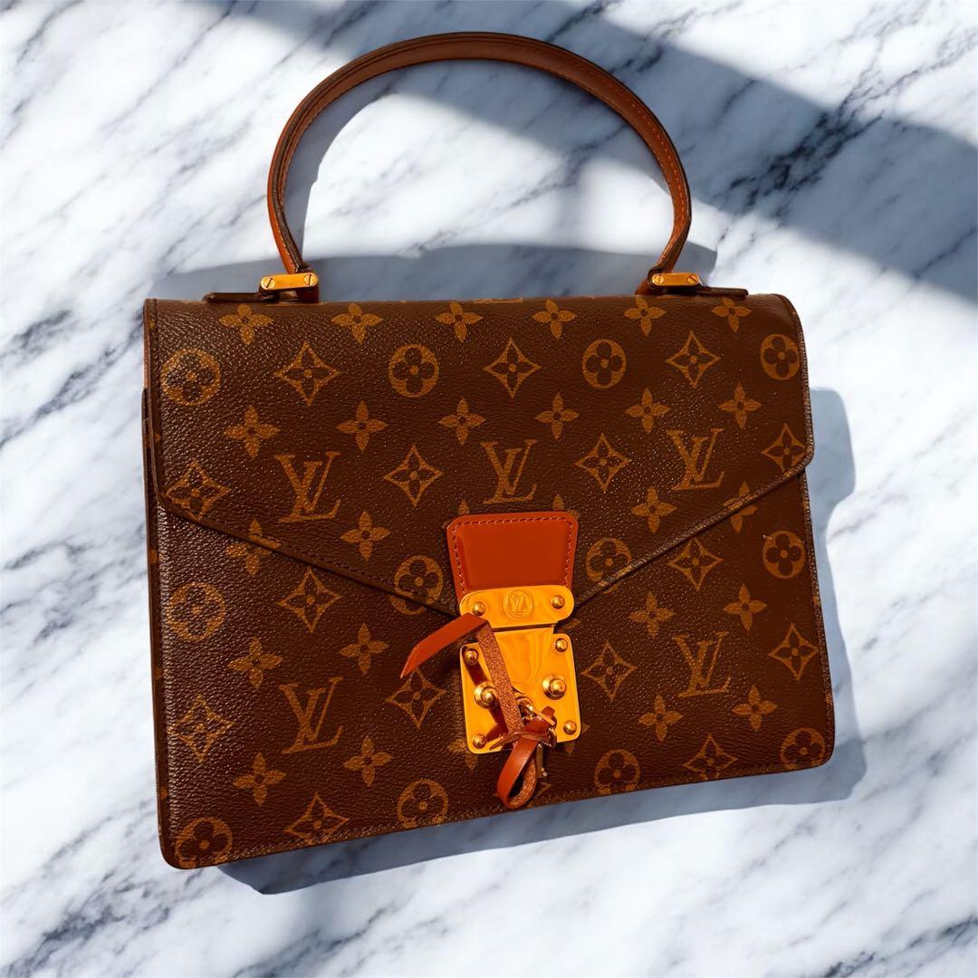 美品LOUIS VUITTON ルイヴィトン コンコルドハンドバッグ レディース